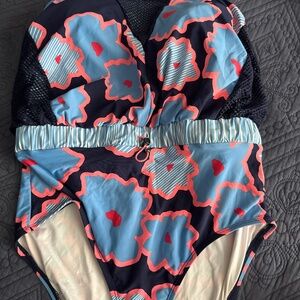 Anne Cole Locker strapless bathing suit 🩱